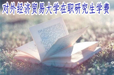 对外经济贸易大学在职研究生学费